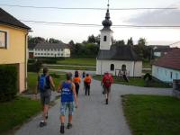  Wanderstrecke in Zwinzen 