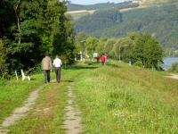  Wanderroute auf dem Treppelweg 