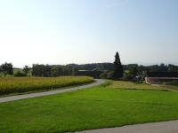  der Blick von der Kirche nach Holzern 