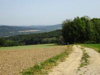  Blick auf die Wanderstrecke 