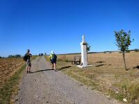  Blick auf die Wanderstrecke beim Tischler-Kreuz 