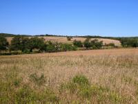  Blick auf die Wanderstrecke im  Hanftal 