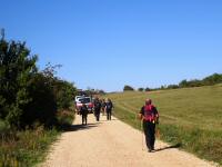  Blick auf die Wanderstrecke 