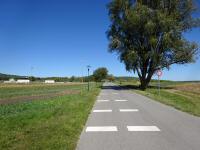 Wanderroute auf der Bruckerstrae bei Winden am See 