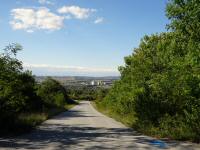  Wanderroute bergab vom Spittelberg 