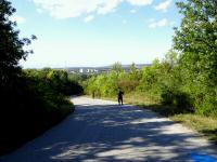  Wanderroute bergab vom Spittelberg 