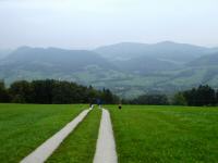  Wanderroute bergab nach Berg 