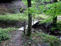  Blick auf die Wanderstrecke am Haubenberg 