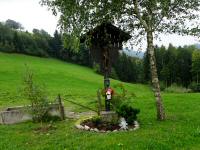  schnes Wegkreuz in der Nhe des Gehfts 