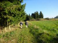  Blick auf die Wanderstrecke 