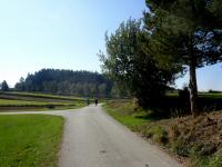  Blick auf die Wanderstrecke am Ortsende 