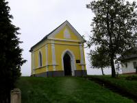 nochmals der Blick zur Hrtlmair-Kapelle in Bierbaumdorf 