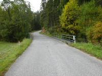  Wanderroute auf der Landstrae nach Kothores-Fraberg 