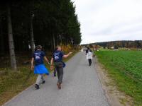 Wanderroute durch die Streusiedlung  Langschlgerwaldhuser 