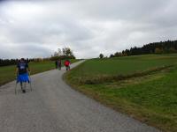  Wanderroute durch die Streusiedlung  Langschlgerwaldhuser  