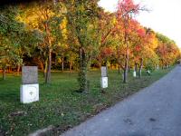 Wanderroute auf den Quittengang mit dem Kreuzweg 