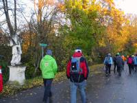  Wanderroute auf der Kardinal Franz Knig-Strae 