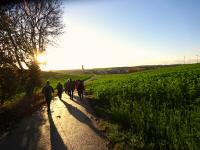  Wanderroute durch die Riede Kirchbergen 