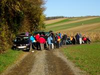  Blick zur 1. Labestelle am Waldesrand von Kuchelholz 