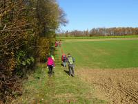  Blick auf die Wanderstrecke 