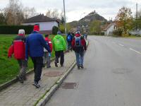 Wanderroute entlang der Poysdorfer Strae in Enzersdorf bei Staatz 