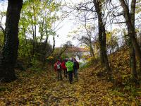  Wanderroute Richtung Pfarrkirche 