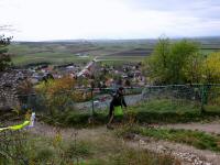  Blick auf den Burg - Aufstieg 