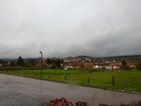  Blick vom Vorplatz des FF-Gebude nach Lengenfeld 