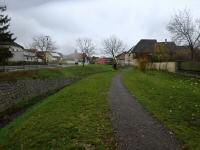 Wanderroute auf der Gartenzeile entlang des Loisbachs 