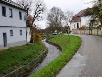 Wanderroute auf der Gartenzeile entlang des Loisbachs 