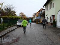 Wanderroute durch die Kellergasse Sauberg zum Ziel 