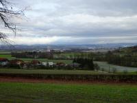  schner Fernblick zur Eckmayer Mhle und nach Enns 