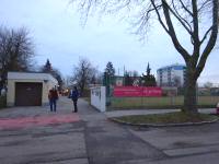 Blick zum Eingang zur Sonderschule Nord - (Start-/ Zielraum) 