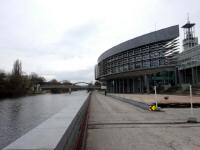 Wanderroute auf der Franz Josef Promenade beim Landhaus 