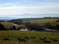 sehr schner Fernblick zum tscher und zum Sengsengebirge 