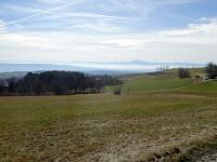 sehr schner Fernblick zum tscher  und zu den Voralpen 