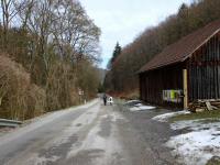  Blick auf die Wanderstrecke bei Nasting 