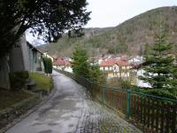  Blick auf die Wanderstrecke in Weiten zum Ziel