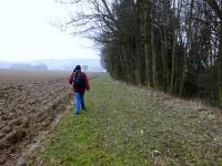  Blick auf die Wanderstrecke 