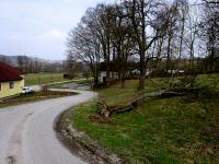  Blick auf die Wanderstrecke im Weiler Leithen 