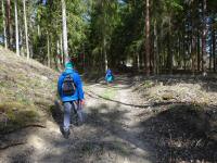  Blick auf die Wanderstrecke 