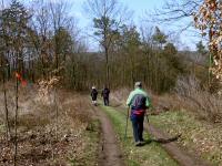  Blick auf die Wanderstrecke 