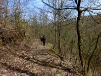  Wanderroute zum "Hngender Stein" 