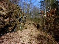  Wanderroute zum "Hngender Stein" 