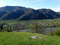 Fernblick vom Michaelerberg nach Mitteransdorf und Hofarnsdorf und weiter zum Parapluieberg und zum Mhlberg 