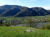 Fernblick vom Michaelerberg nach Mitteransdorf und Hofarnsdorf und weiter zum Parapluieberg und zum Mhlberg 