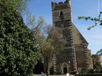 Blick zur Wehrkirche St. Michael, Mutterkirche der Wachau 