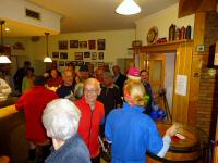 Marathonis beim Start im Ghs Zlabinger - Abholung des Startstempels