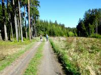  Blick auf die Wanderstrecke 