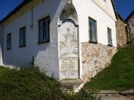 schnes Wandbildnis von Johannes Nepomuk in Altwaidhofen